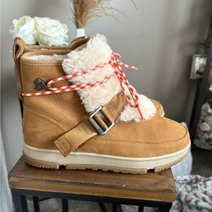UGG Tan Winter Boots with Cozy Lining